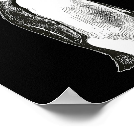 New Year Same Baka Life Humor Penguin Joke  Poster (Hoek)