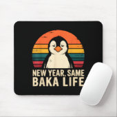 New Year Same Baka Life Penguin Joke Muismat (Met muis)