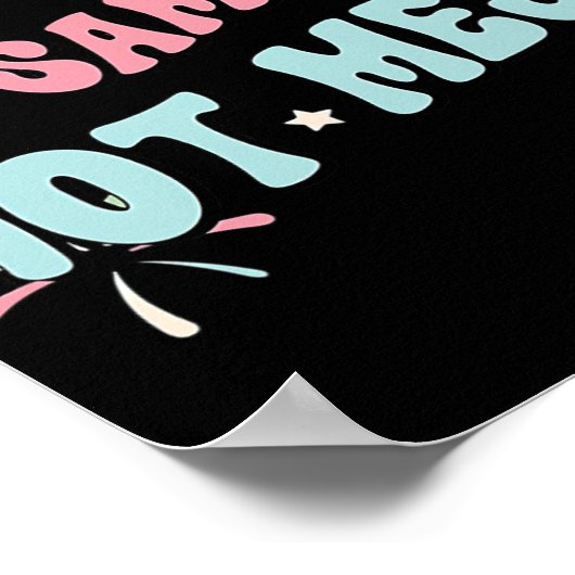 New Year Same Hot Mess Funny Design Poster (Hoek)