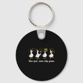 New Year Same Silly Goose Family Matching New Year Sleutelhanger (Voorkant)