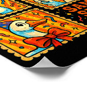 New Year Same Silly Goose Funny Retro Party Gift  Poster (Hoek)