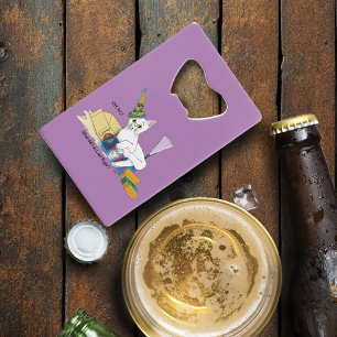 New Years Eve Cat Grappig Kredietkaart Flessenopener
