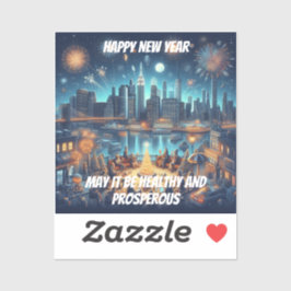 New Year's Eve in New York City Sticker