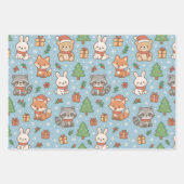 New Year's Eve in the forest Inpakpapier Vel (Voorkant 3)