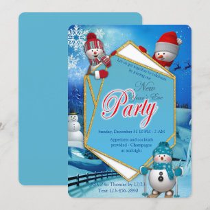 New-years Eve Party Kaart