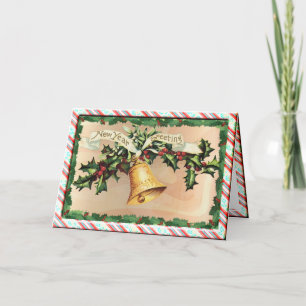 NEW YEARS GROETJES & GRENS door SHARON SHARPE Feestdagen Kaart