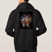 New Year's Men's Celebration Hoodie (Achterkant)