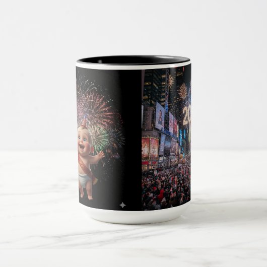 New Year's Men's Celebration Mug (Centre)
