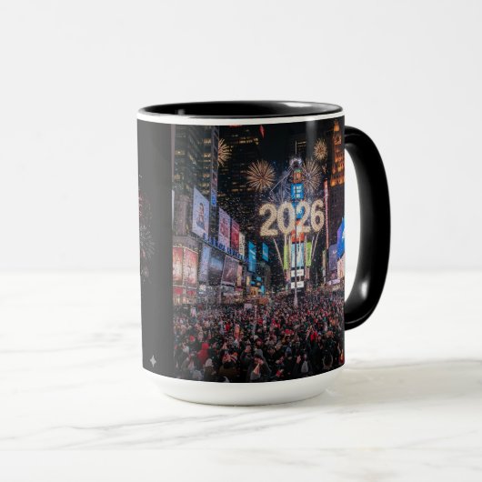 New Year's Men's Celebration Mug (Devant droit)