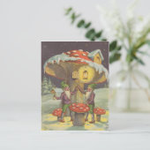 New Year's Toast Briefkaart (Staand voorkant)