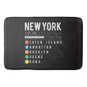 New York 5 Boroughs Badmat (Voorkant)