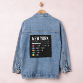New York 5 Boroughs Denim Jacket (Hangar)