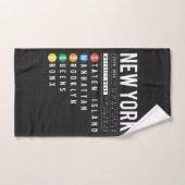 New York 5 Boroughs Handdoek (Handdoek)