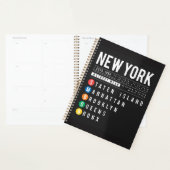 New York 5 Boroughs Planner (Display)