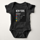 New York 5 Boroughs Romper (Voorkant)