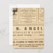 New York Advertisements Briefkaart (Voorkant / Achterkant)