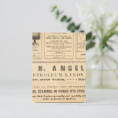 New York Advertisements Briefkaart (Staand voorkant)