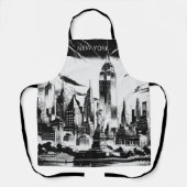 New York All-Over Print Schort (Voorkant)