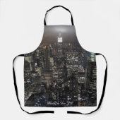 New York Apron Cool Gepersonaliseerd NYC Souvenir  Schort (Voorkant)