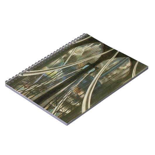 New York Architecture, Brooklyn Bridge Notitieboek (Linkerzijde)