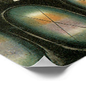 New York Architecture, Brooklyn Bridge Poster (Hoek)