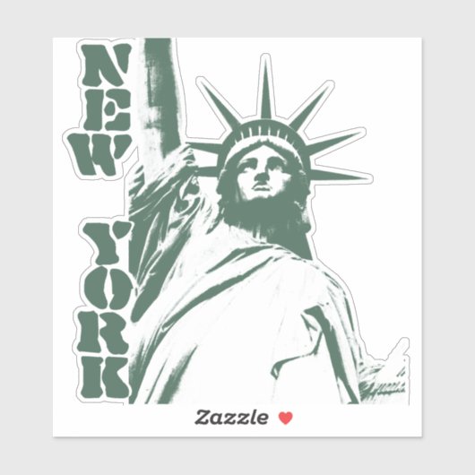 New York Art Sticker - Aangepaste NYC-decalen (Vel)