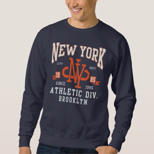 New York athletic brooklyn style Trui (Voorkant)