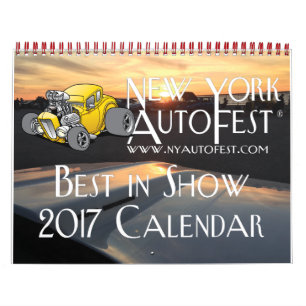 New York AutoFest 2017 Best in Show Calendar Kalender