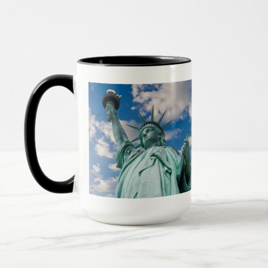 New York avec deux monuments, Mug (Gauche)