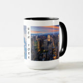 New York avec deux monuments, Mug (Devant droit)