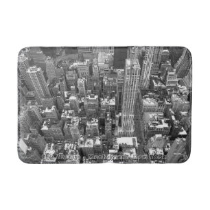 New York Bad Souvenirs NYC Cityscape Badmat