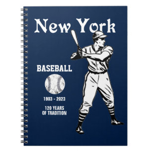 New York Baseball - Retro 2023 Notitieboek