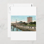 New York, Battery Park Briefkaart (Voorkant / Achterkant)