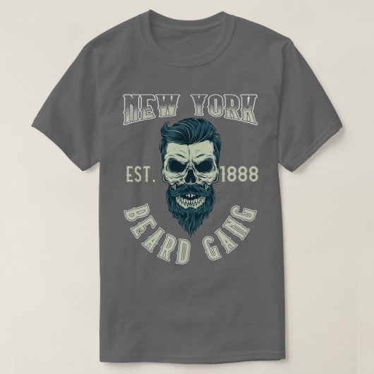 New York Beard Gang Classic TShirt (Design devant)