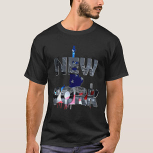 New York beeld van de vrijheid van de verenigde st T-shirt