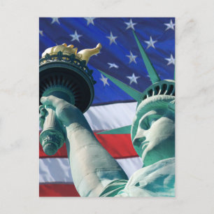 New York beeld van vrije Briefkaarten
