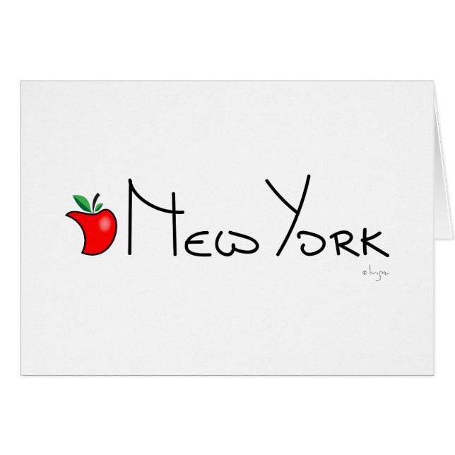 New York Big Apple (Devant horizontal)