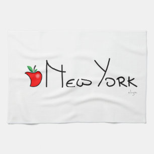 New York Big Apple Theedoek