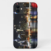 New York bij nacht Case-Mate iPhone Case (Achterkant)
