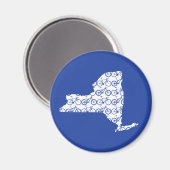 New York Bike Magneet (Voorkant / Achterkant)