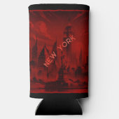 New York Black Red (Achterkant)