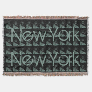 New York Blanket NYC beeld van de Liberty Blanket Deken