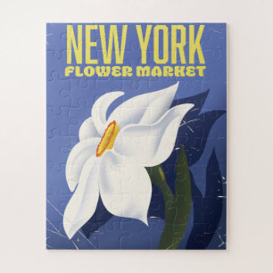 new york bloemenmarkt  legpuzzel