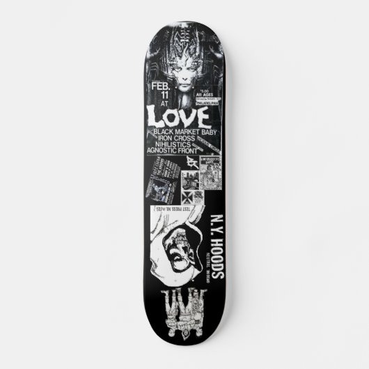 NEW YORK BOARDCORE 0 SKATEBOARD (Voorkant)