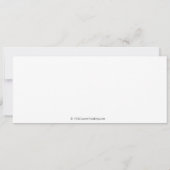 New York Boarding Pass Save the Date Invitations (Achterkant)