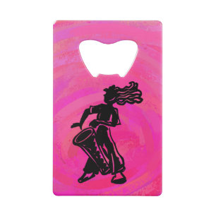 New York Boogie Nights Drum Hot Pink Kredietkaart Flessenopener