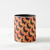 New York Boogie Nights Drum Oranje Mok (Midden)