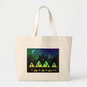 New York Boogie Nights Grote Tote Bag