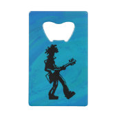 New York Boogie Nights Guitare Bleu (Devant)