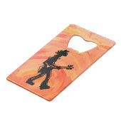 New York Boogie Nights Guitare Orange (Dos Angle)